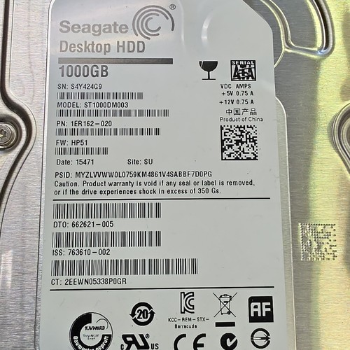 Seagate barracuda st1000dm003 - barracuda,
