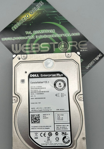 Hdd sas dell - sas, 4tb