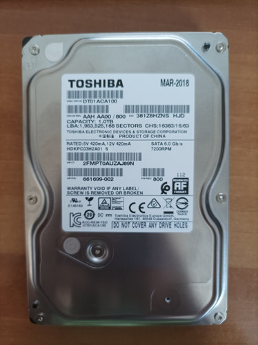 Toshiba dt01aca100 1tb - 1tb, 3.5"