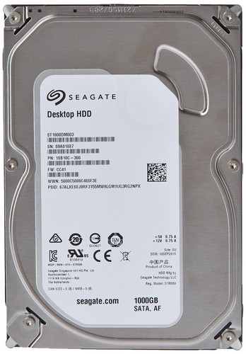 Hdd seagate desktop 1tb - desktop, 3,5"