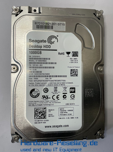 Seagate st1000dm003 hdd - st1000dm003,