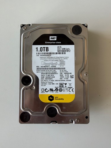 1tb wd1003fbyz hdd - re,
