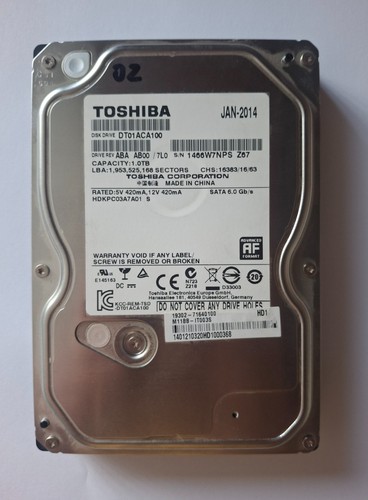 Hdd sata iii - 3,5", 1tb