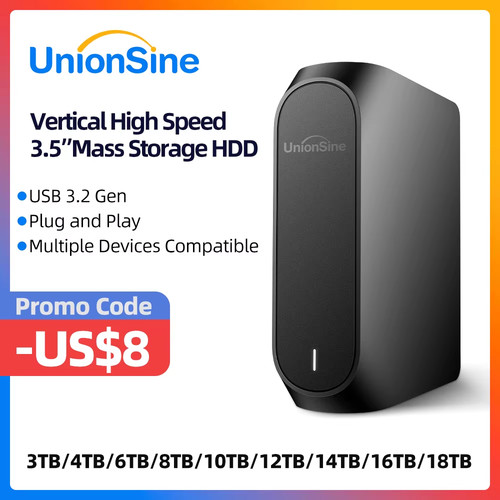 Hdd esterno unionsine - esterno, 3,5''