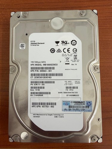 Hard disk hpe - hard,