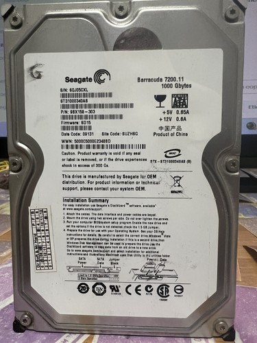 Seagate barracuda 1tb hdd sata - 1tb,