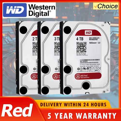 Western digital 4tb red nas - western,