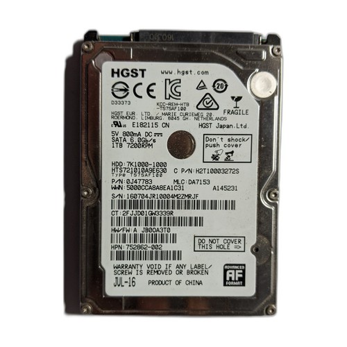 Hard disk interno 1tb - interno, 2,5"